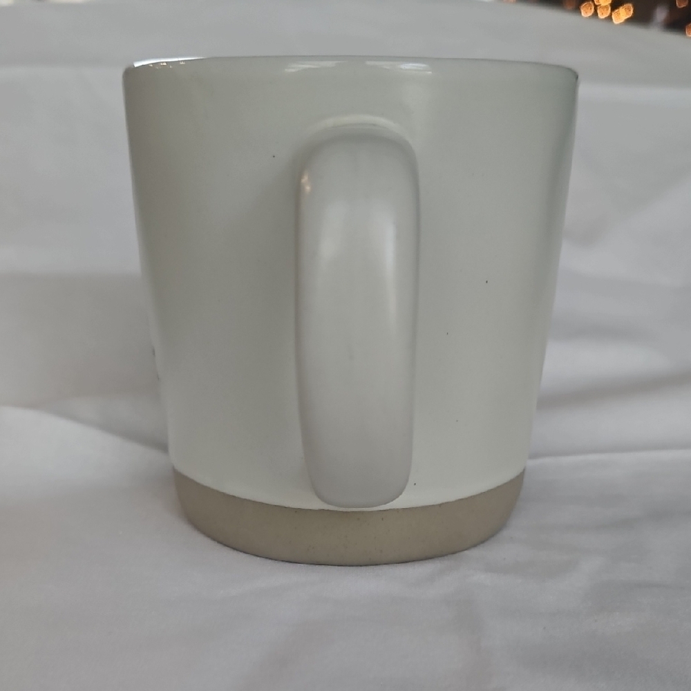 Hearth & Hand by Magnolia Winter Tree Sour Cream Stoneware Coffee Tea Mug - Picture 3 of 7